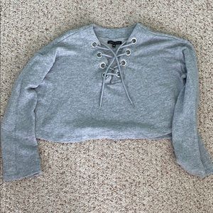Kendal and Kylie cropped shirt